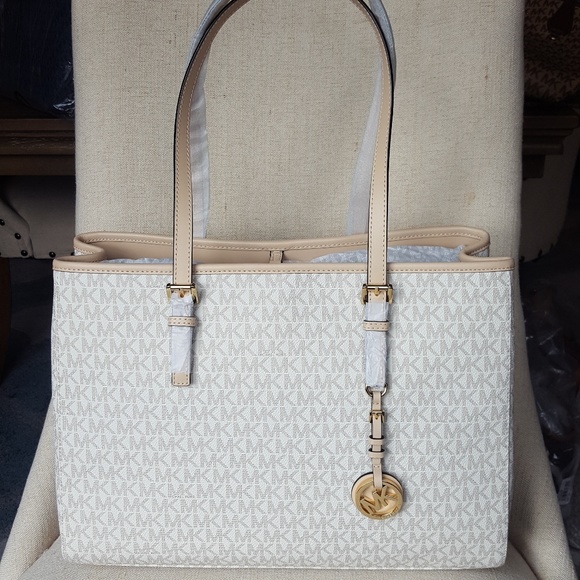 michael kors jet set travel lg ew tote